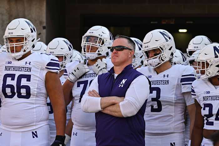 Fitzgerald, who played for two Big Ten champion Northwestern squads, had been the team’s coach since 2006.